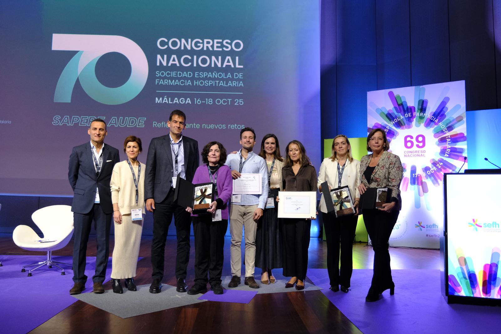 La SEFH reconoce el compromiso y la excelencia en la farmacia hospitalaria