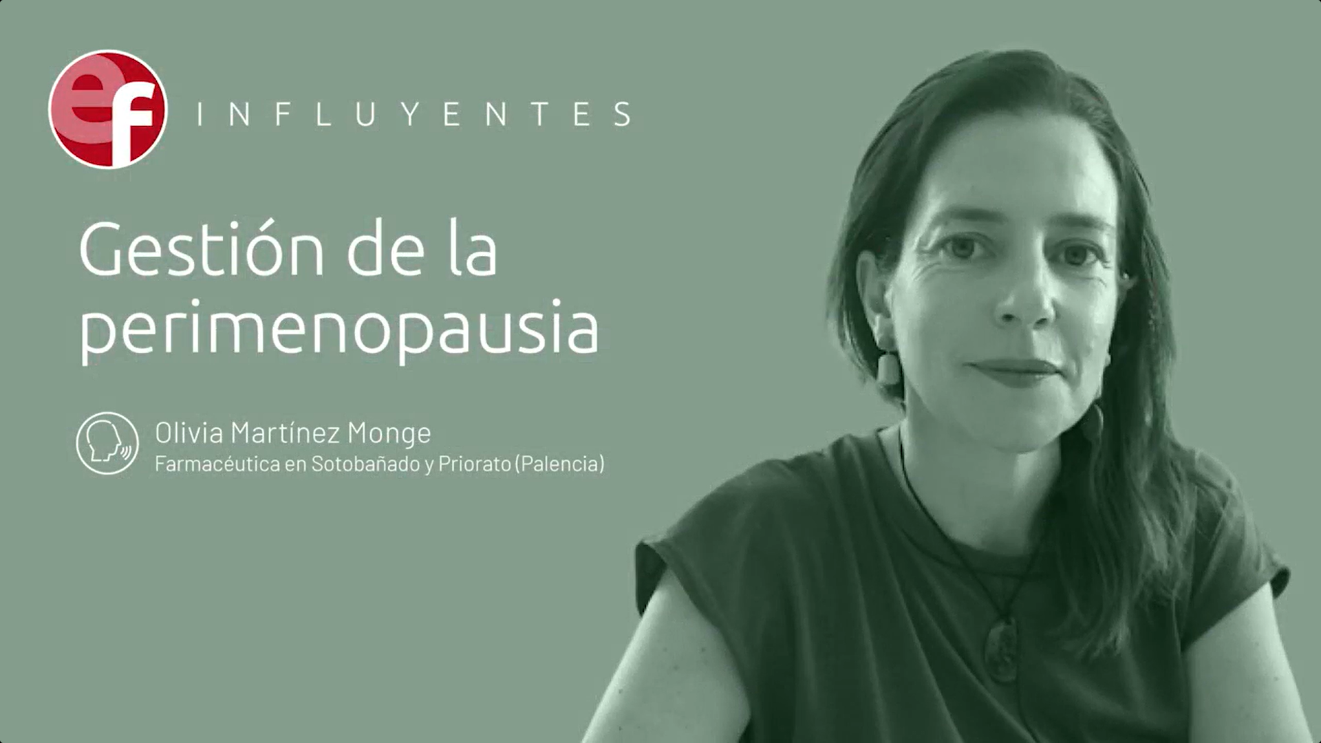 Gestión de la perimenopausia en la farmacia