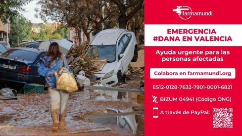 Farmamundi  habilita una cuenta de emergencias para los afectados por la DANA
