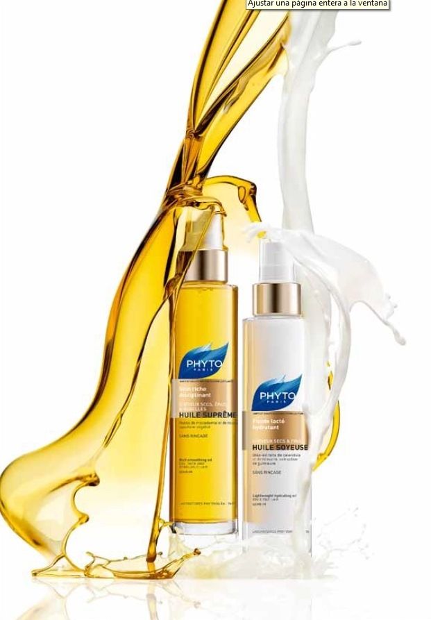 Phyto presenta sus nuevos aceites para el cabello seco