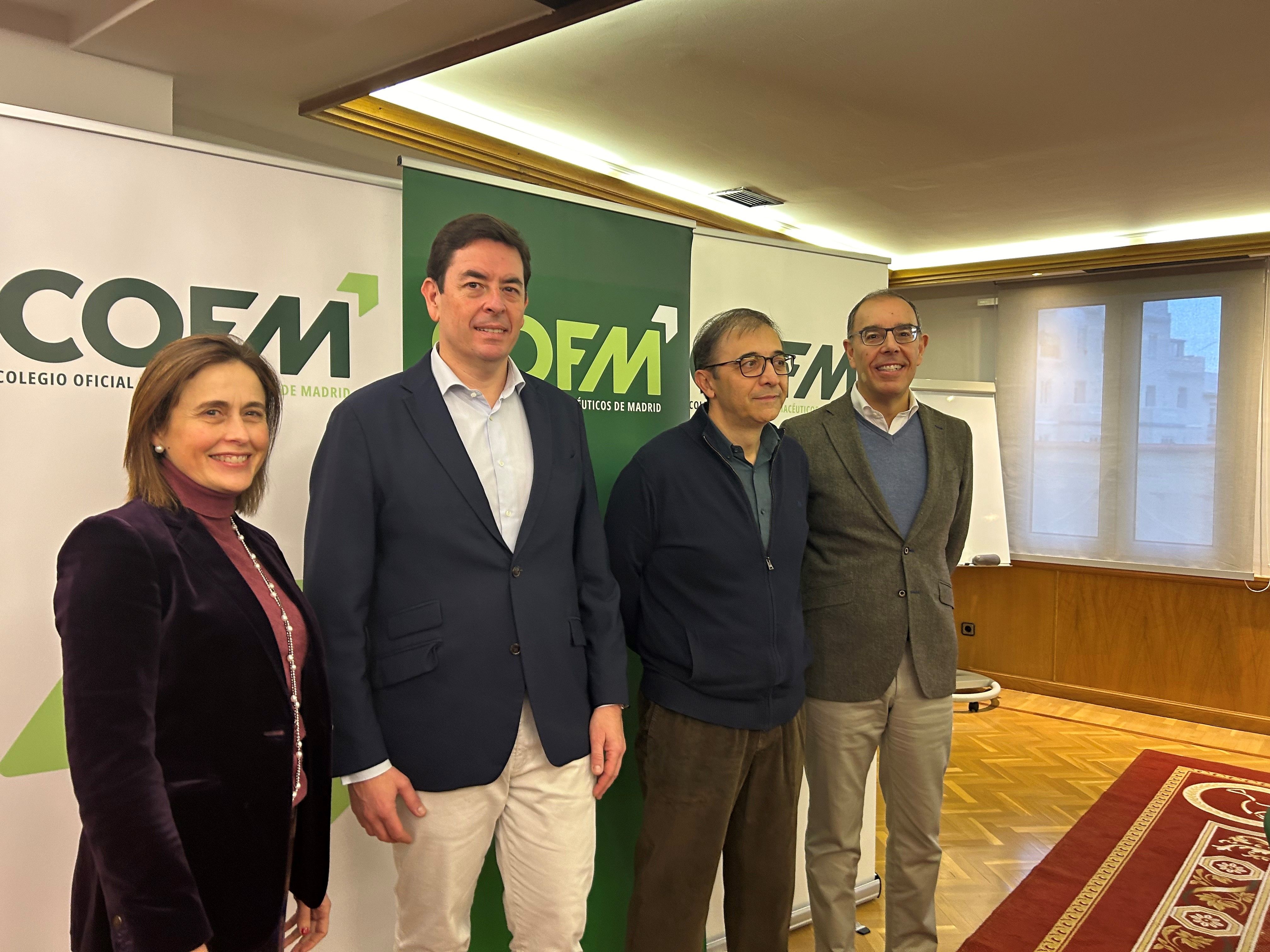 Manuel Martínez del Peral ha hecho balance del año 2024 acompañado por otros miembros del COF de Madrid