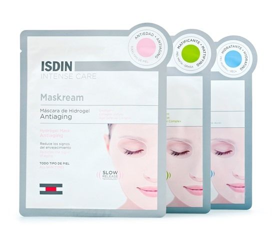 Isdin crea Maskream, la primera máscara de hidrogel con tecnología Slow Release