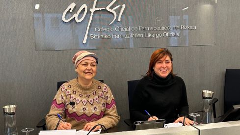 El COF de Bizkaia y la Asociación Maite Ta Bizi para mejorar el apoyo a las mujeres con cáncer de mama metastásico