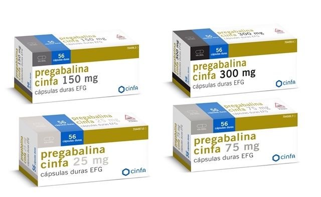Cinfa lanza pregabalina cinfa cápsulas duras EFG