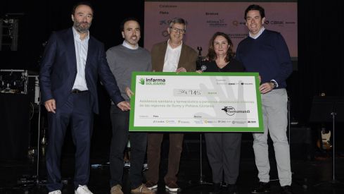 Infarma Solidario recauda 34.915 euros para mejorar la asistencia sanitaria en Ucrania