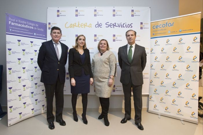 El COF de Sevilla y Cecofar presentan su cartera de servicios 2015