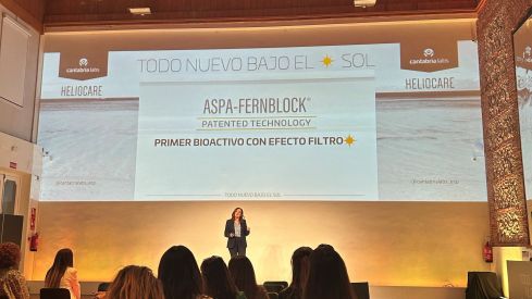 presentación de ASPA-FERNBLOCK®, tecnología patentada por sus efector fotoprotectores