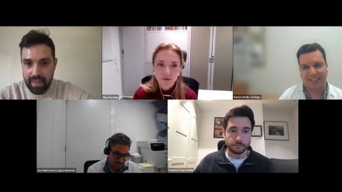 Un momento de la presentación de la adaptación del modelo CMO para pacientes con esclerosis múltiple para impulsar la personalización de su asistencia