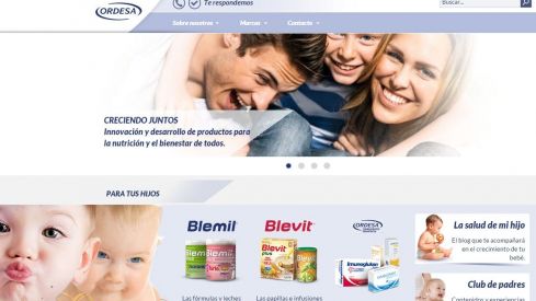 Laboratorios Ordesa estrena nuevos sites