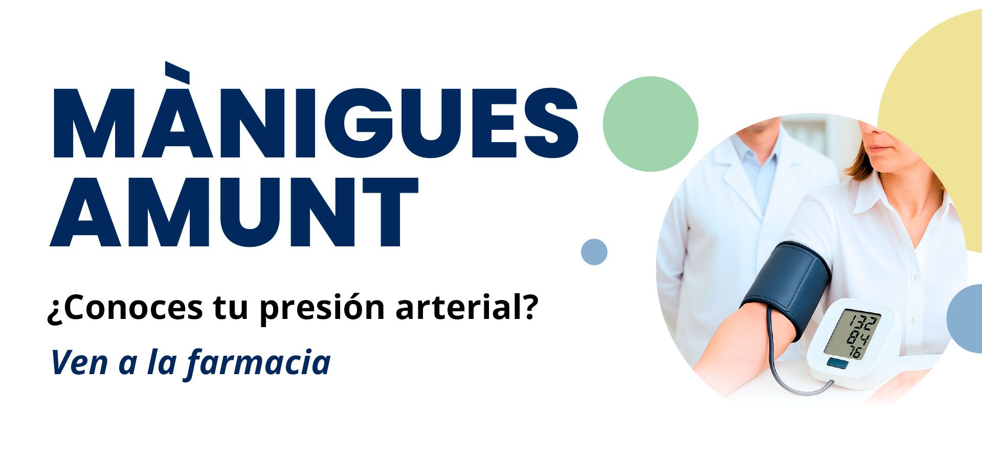 Las farmacias catalanas impulsan una campaña para detectar la hipertensión en la población, principal factor de riesgo cardiovascular
