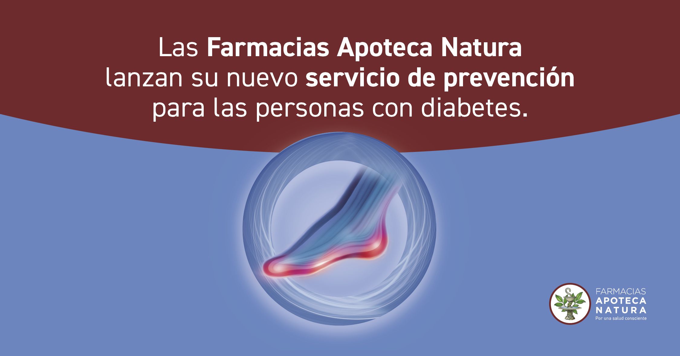 Nuevo servicio de la red de farmacias Apoteca Natura para la prevención y monitorización del pie diabético