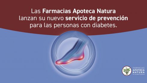 Nuevo servicio de la red de farmacias Apoteca Natura para la prevención y monitorización del pie diabético