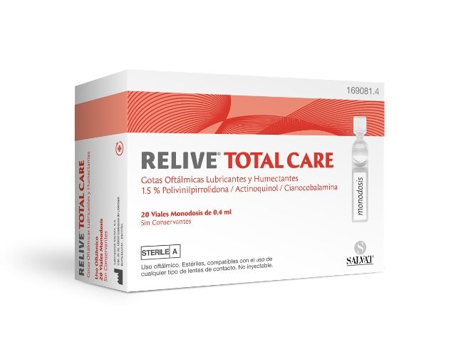 SALVAT lanza Relive Total Care, el primer colirio para el cuidado integral del ojo recién operado SALVAT lanza Relive Total Care, el primer colirio para el cuidado integral del ojo recién operado