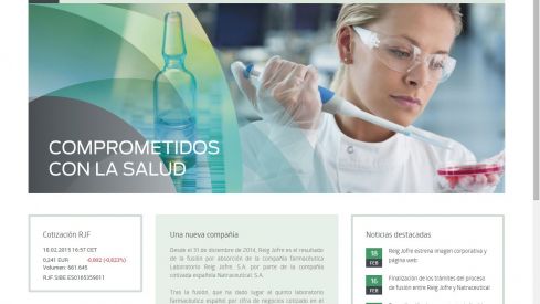 Reig Jofre estrena imagen corporativa y página web