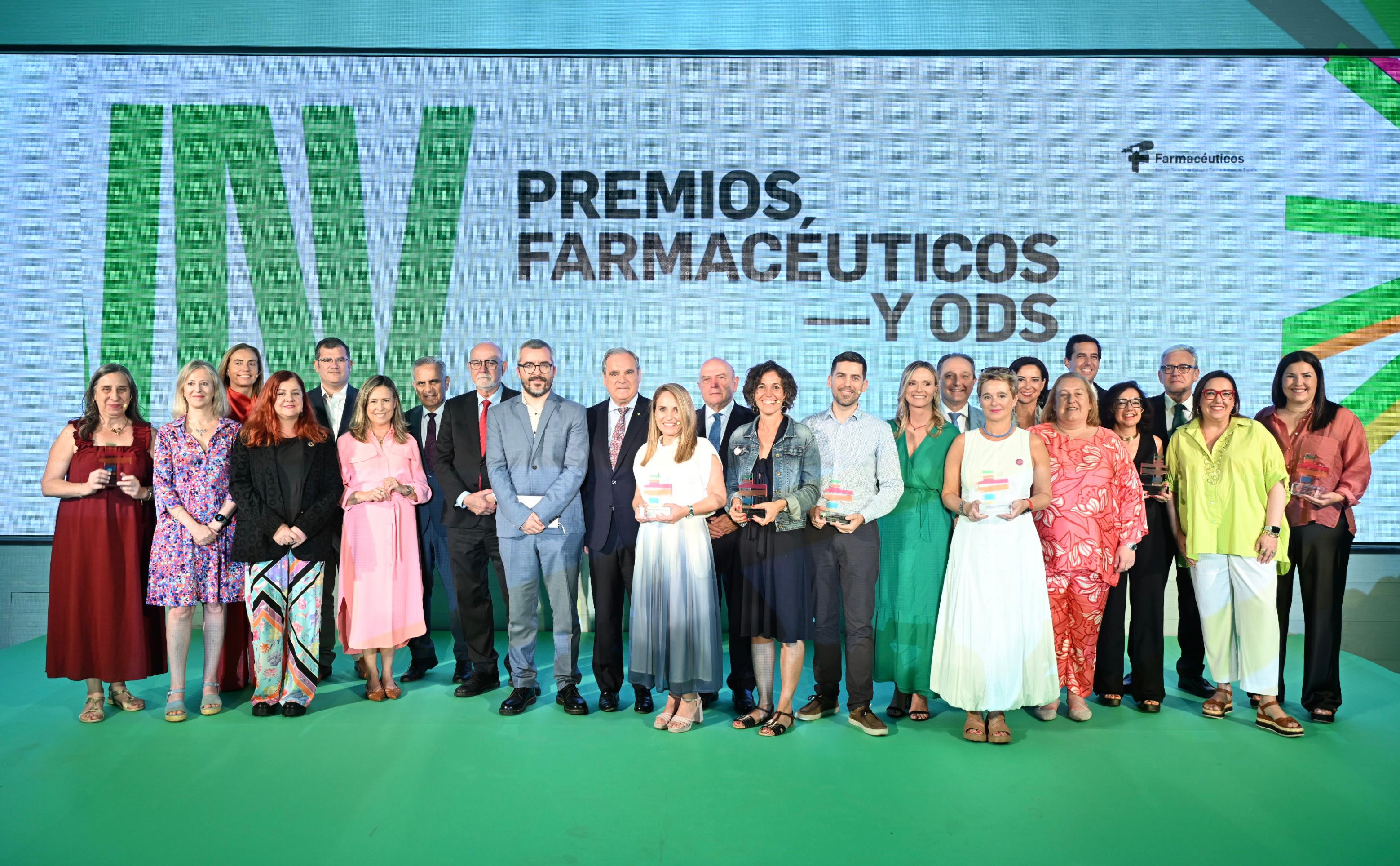Todos los galardonados en los IV Premios a la Innovación Social: Farmacéuticos y ODS