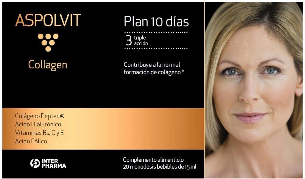 Aspolvit Collagen, contra el envejecimiento celular y cutáneo Aspolvit Collagen, contra el envejecimiento celular y cutáneo