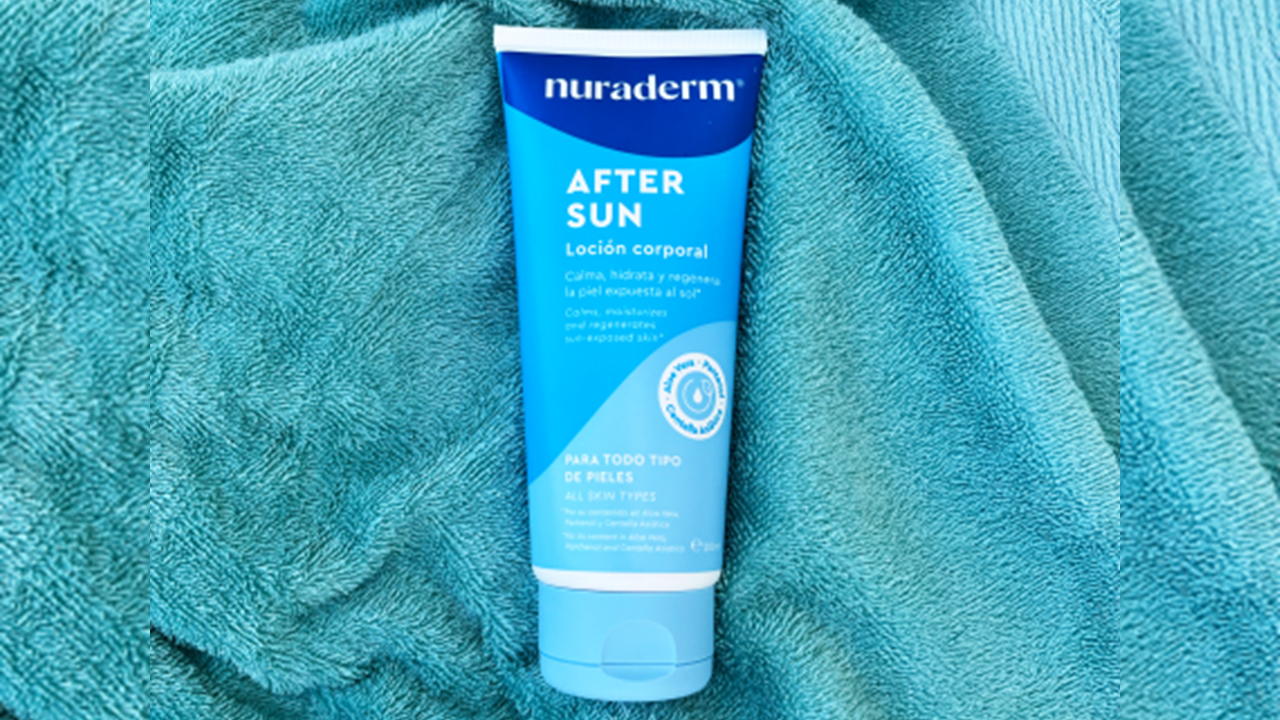 Nuevo After Sun de Nuraderm® con ingredientes naturales y efecto calmante inmediato