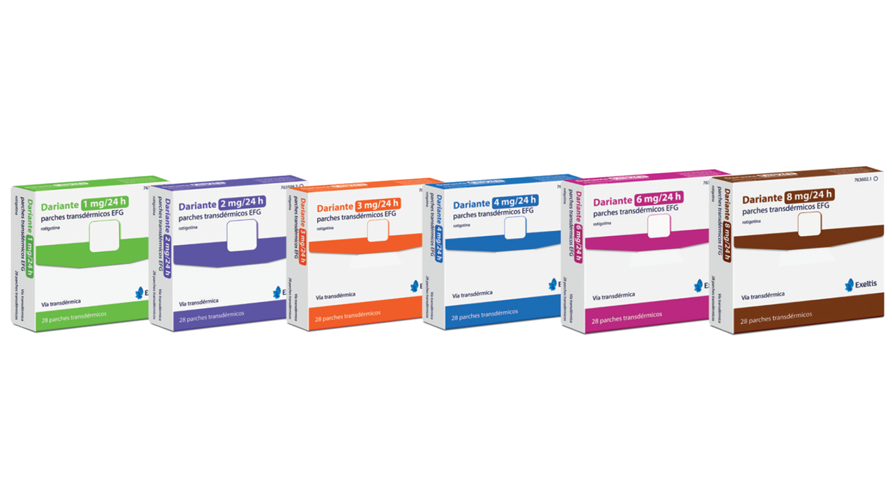 Exeltis lanza DARIANTE®: nuevo parche transdérmico de rotigotina