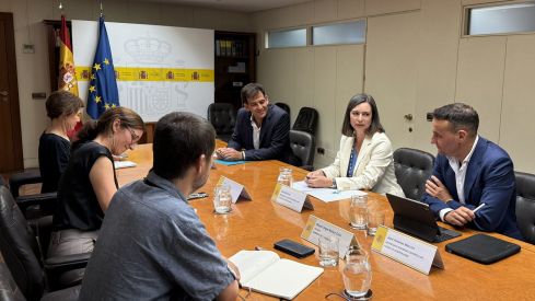 La Junta Directiva de la SEFH se ha reunido con la Ministra de Sanidad y con miembros de su gabinete.