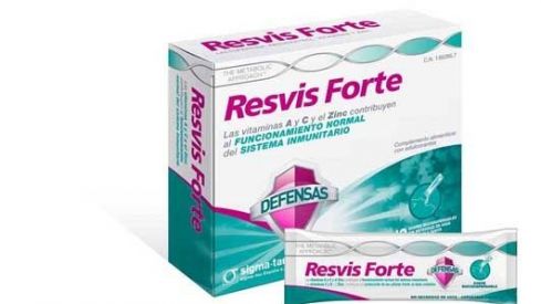 Resvis Forte, refuerza y estimula el sistema inmunitario