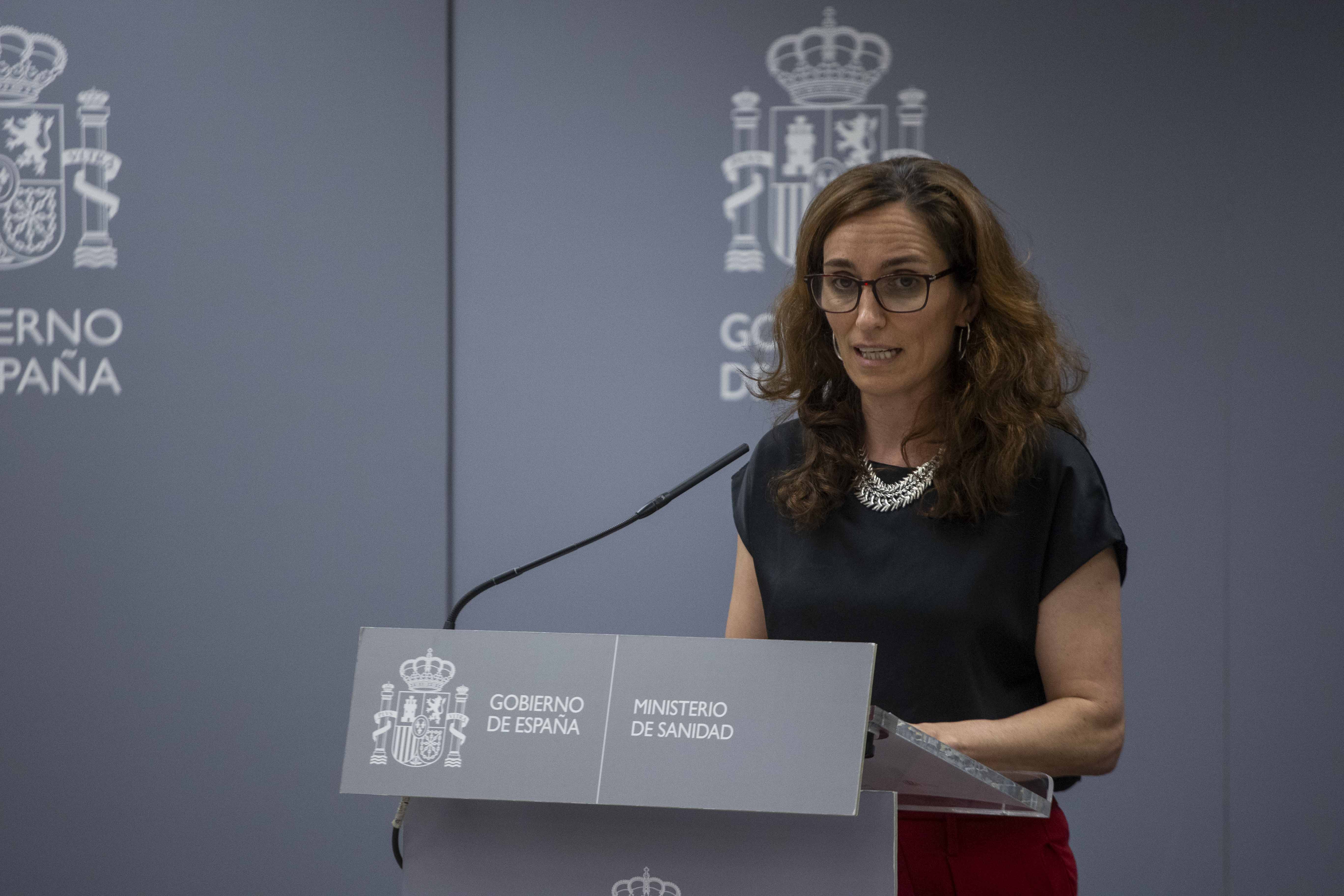 La ministra de Sanidad, Mónica García.