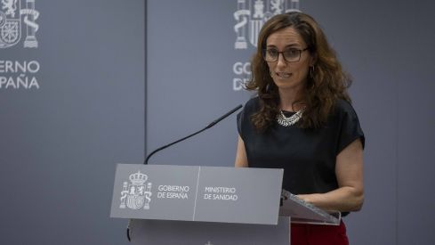 La ministra de Sanidad, Mónica García.
