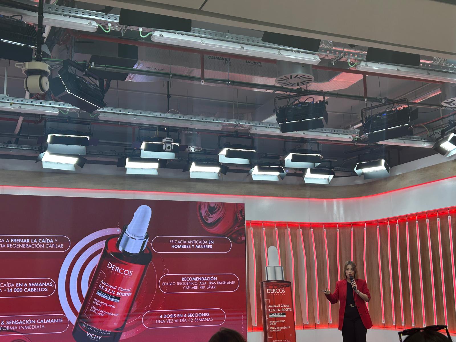 Laboratorios Vichy presenta el nuevo sérum anticaída Aminexil