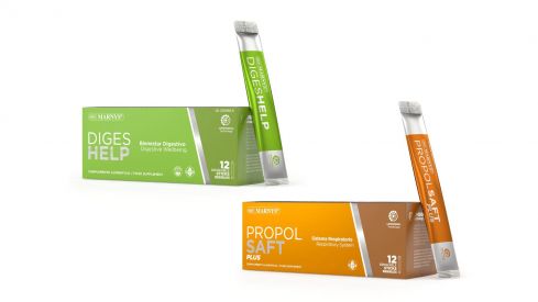 MARNYS amplía su gama de suplementos bebibles con el lanzamiento de Digeshelp y Propolsaft Plus en formato stick