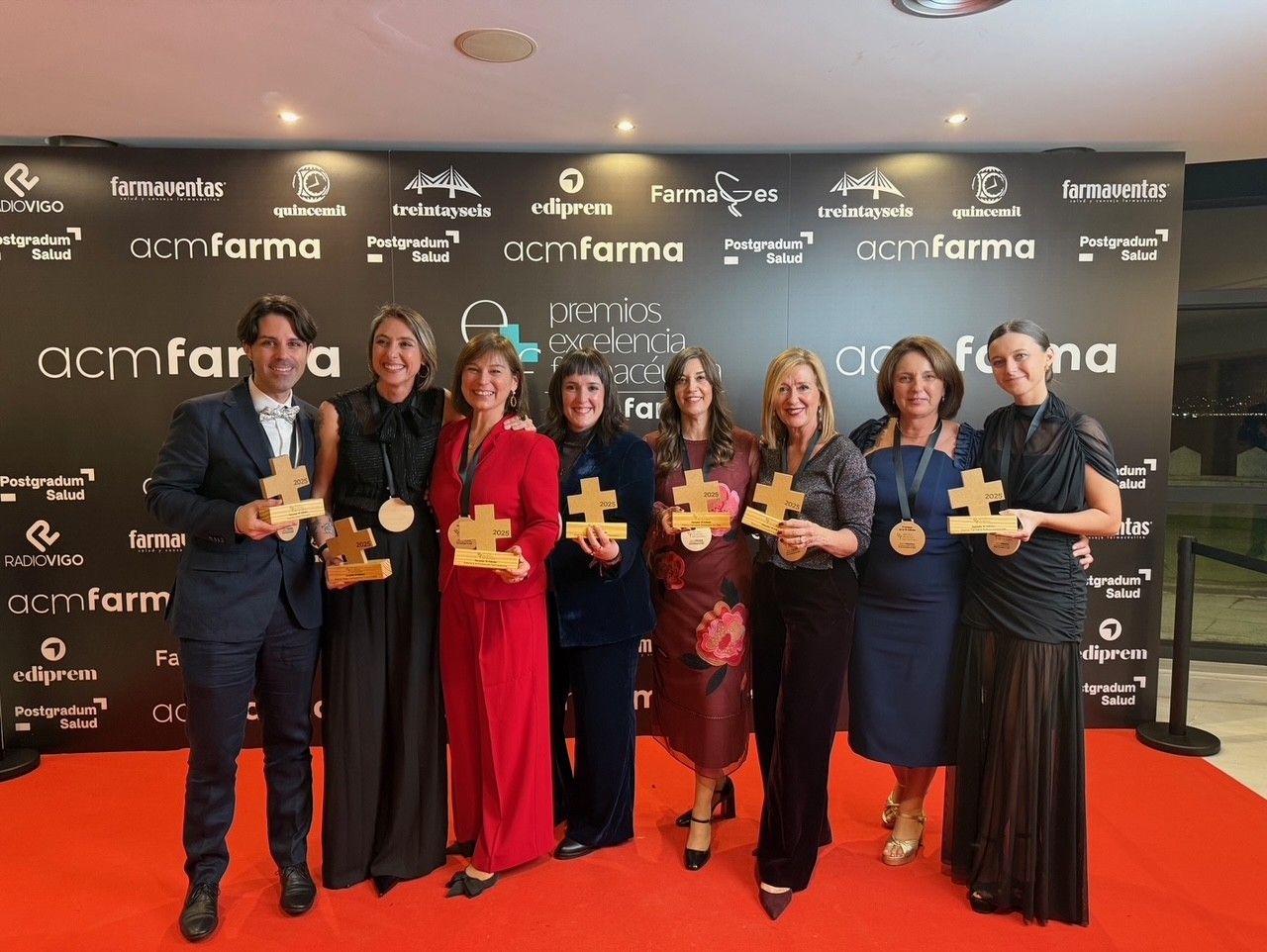 Este año Vigo premia la excelencia farmacéutica en España en una gala con más de 300 profesionales