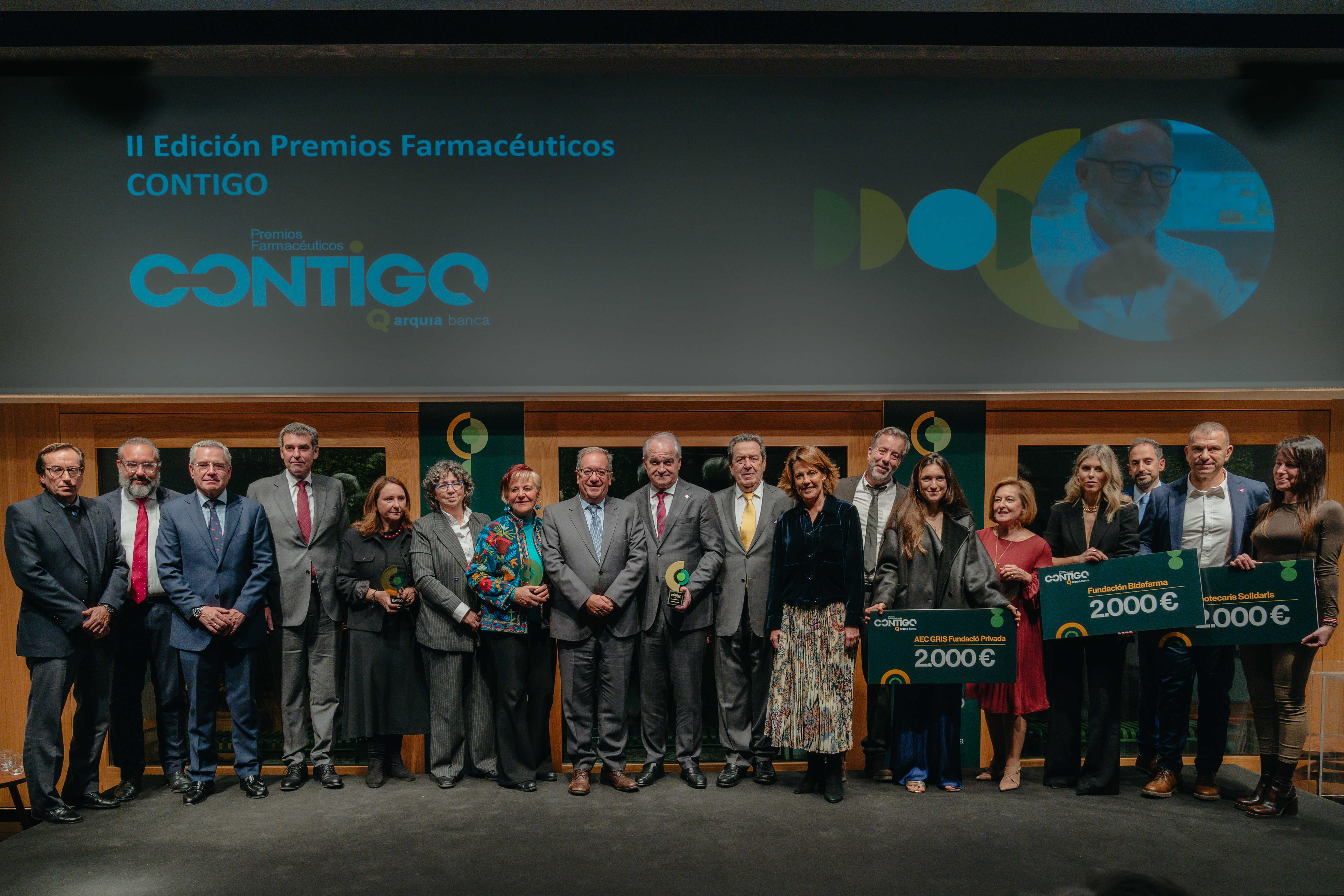 Acto de entrega de la II Edición de los “Premios Farmacéuticos CONTIGO