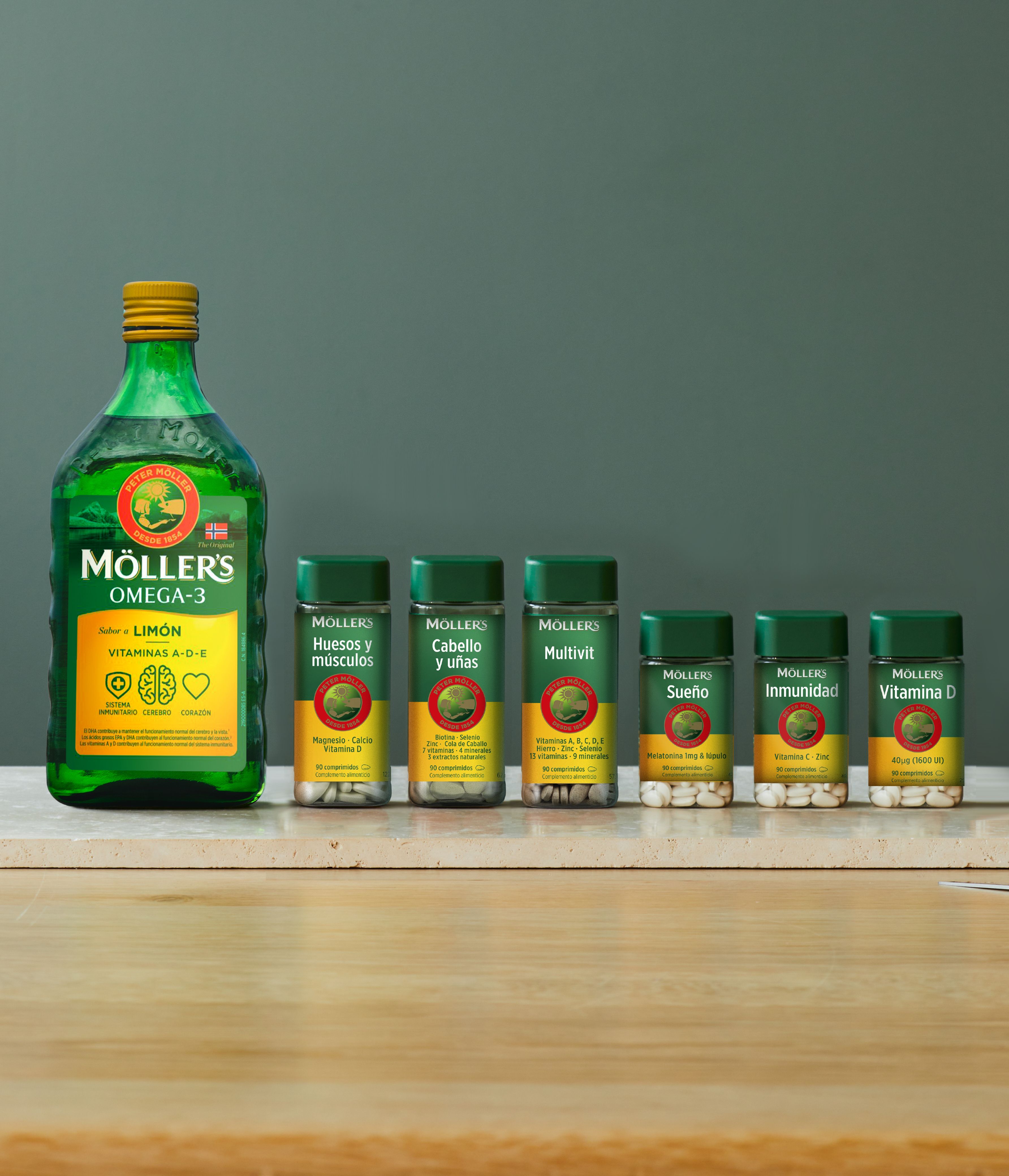 Möller’s amplía su portfolio con una nueva gama de complementos alimenticios para el bienestar diario