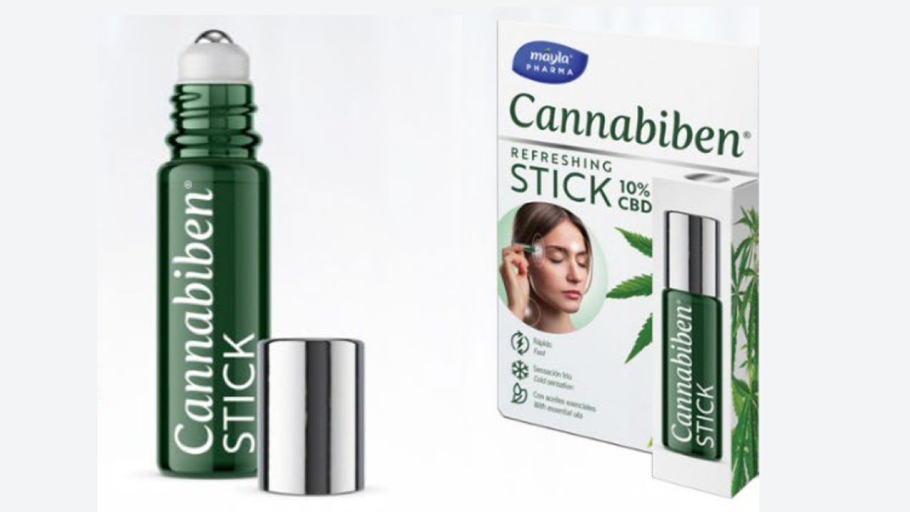 Máyla® Pharma lanza Cannabiben® Refreshing stick para un efecto refrescante inmediato