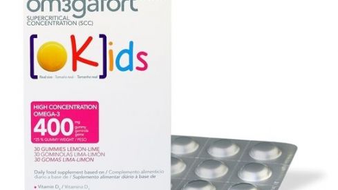 Om3gafort [OK]ids: complemento para mejorar el rendimiento y desarrollo cognitivo infantil