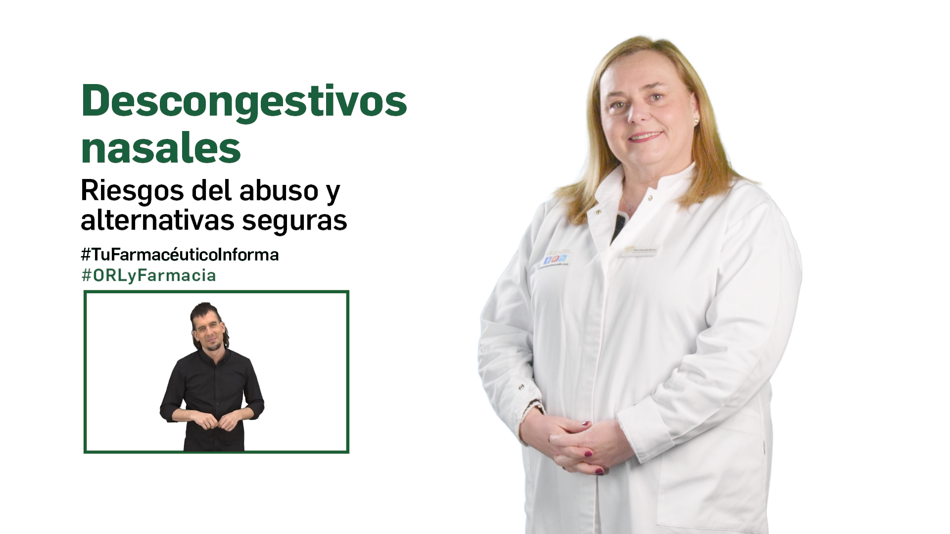 Ya está disponible la cuarta temporada del canal “Tu Farmacéutico Informa sobre ORL y Farmacia”