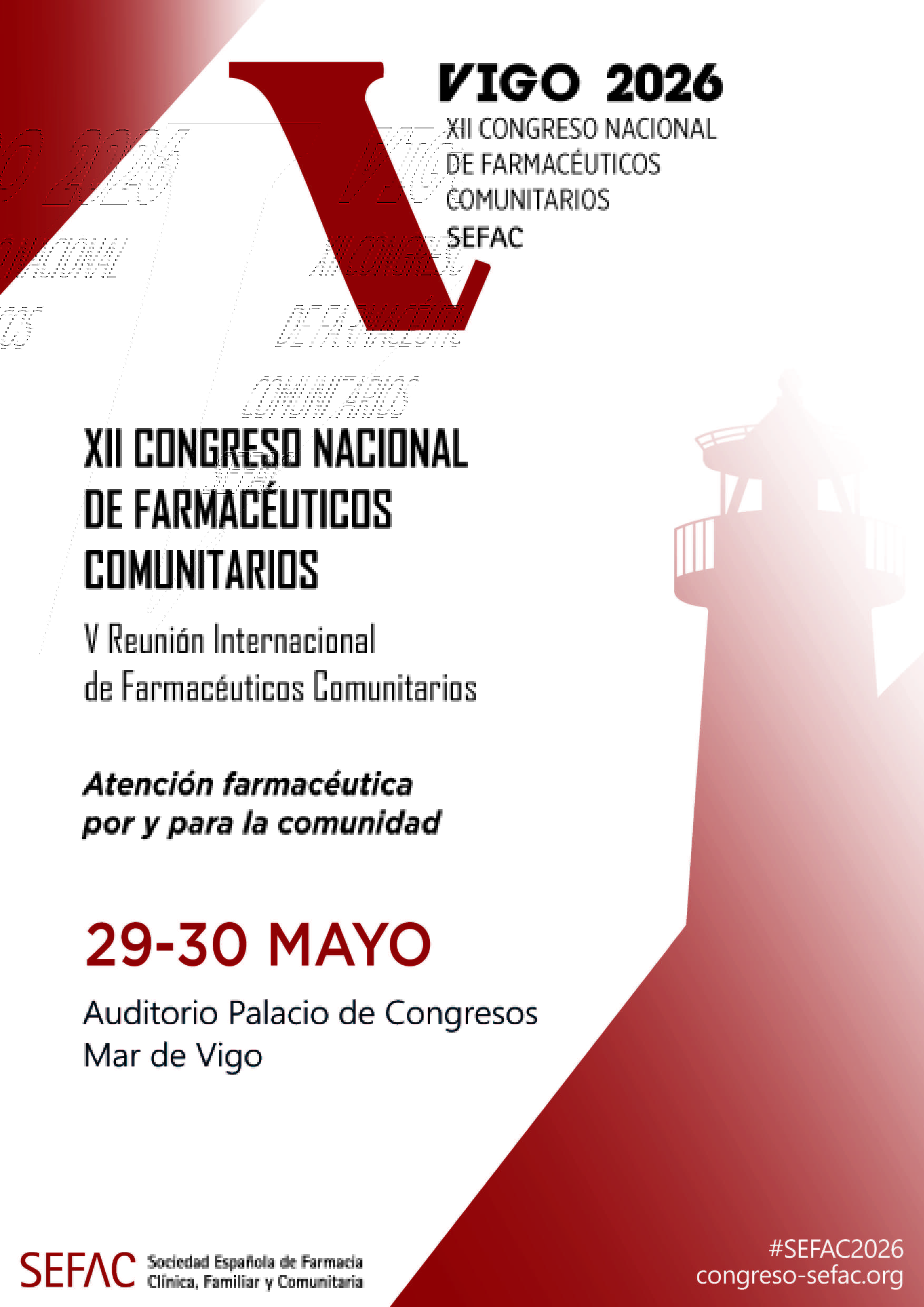 Innovación, desarrollo profesional, servicios asistenciales y formación centrarán el XII Congreso Nacional de Farmacéuticos Comunitarios de SEFAC