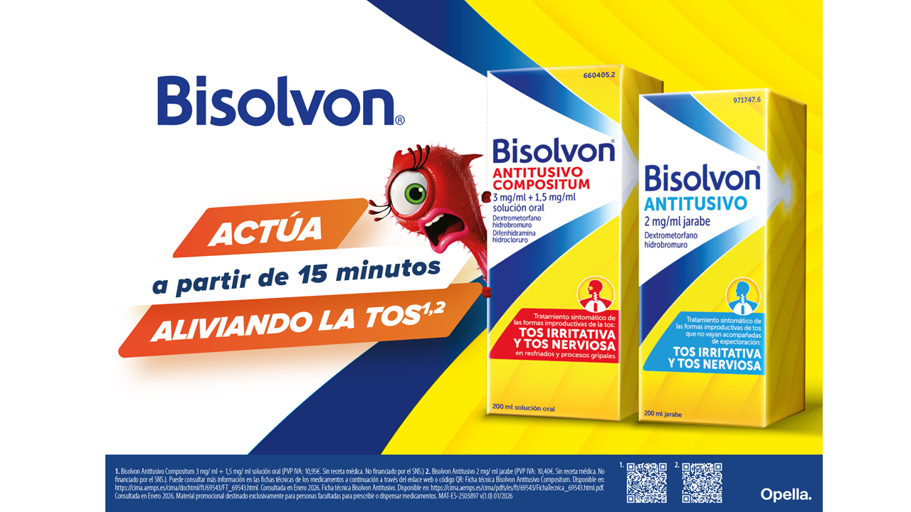Bisolvon: alivio eficaz de la tos con acción rápida y duradera