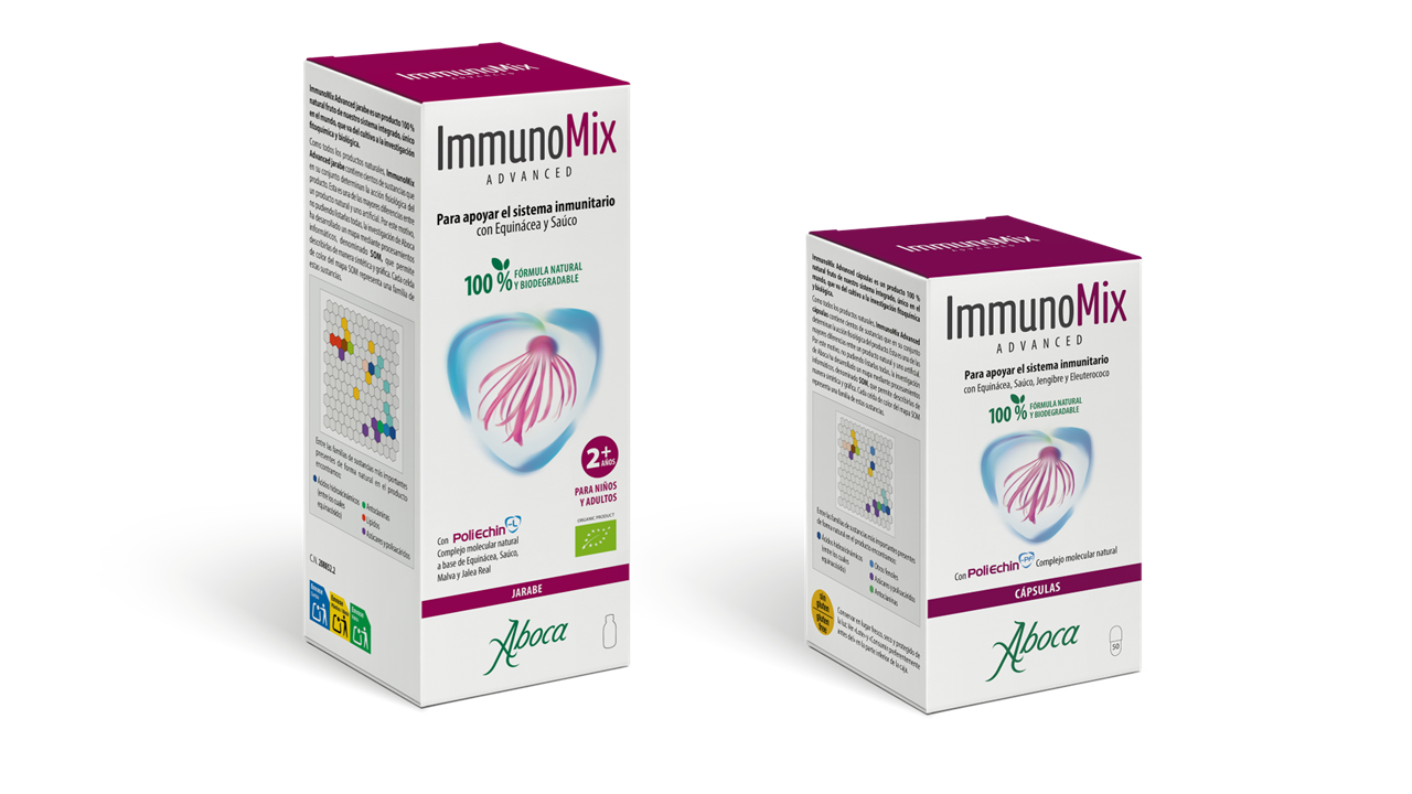 Gama ImmunoMix de Aboca: un apoyo al sistema inmunitario cuando se encuentra debilitado