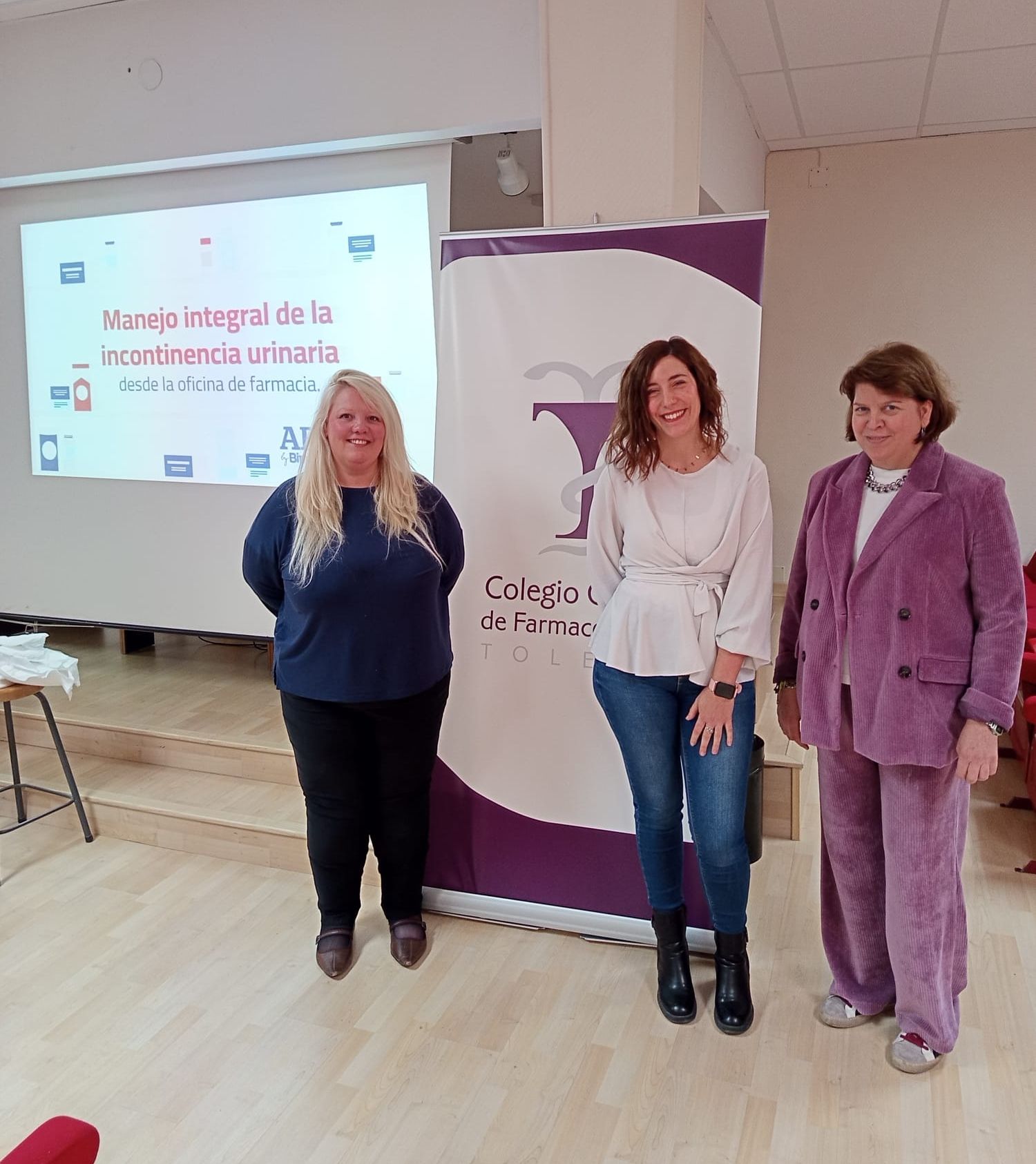 El Colegio de Farmacéuticos de Toledo forma a sus colegiados sobre la incontinencia urinaria y anal, una enfermedad que afecta también a jóvenes