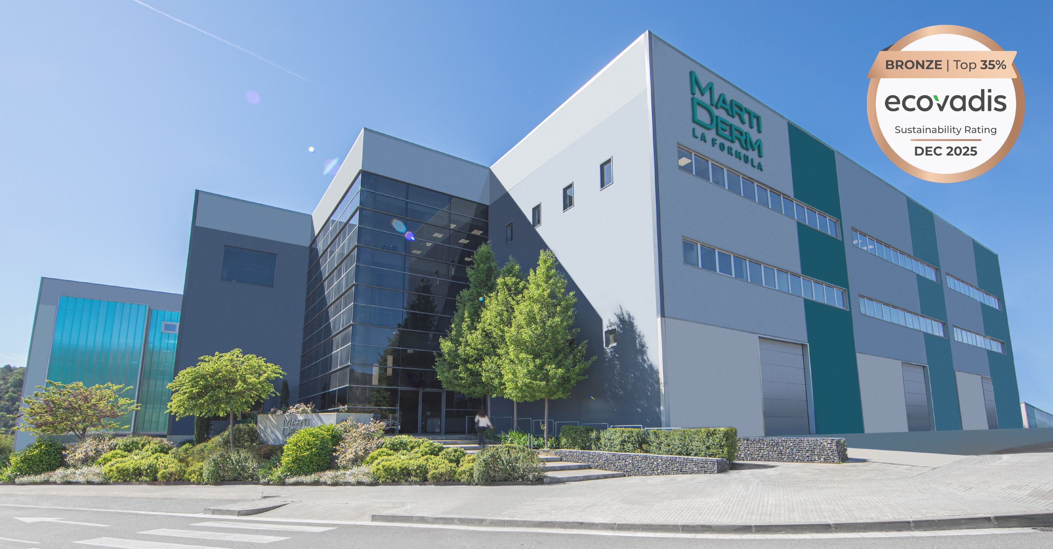 MartiDerm obtiene la Medalla de Bronce EcoVadis