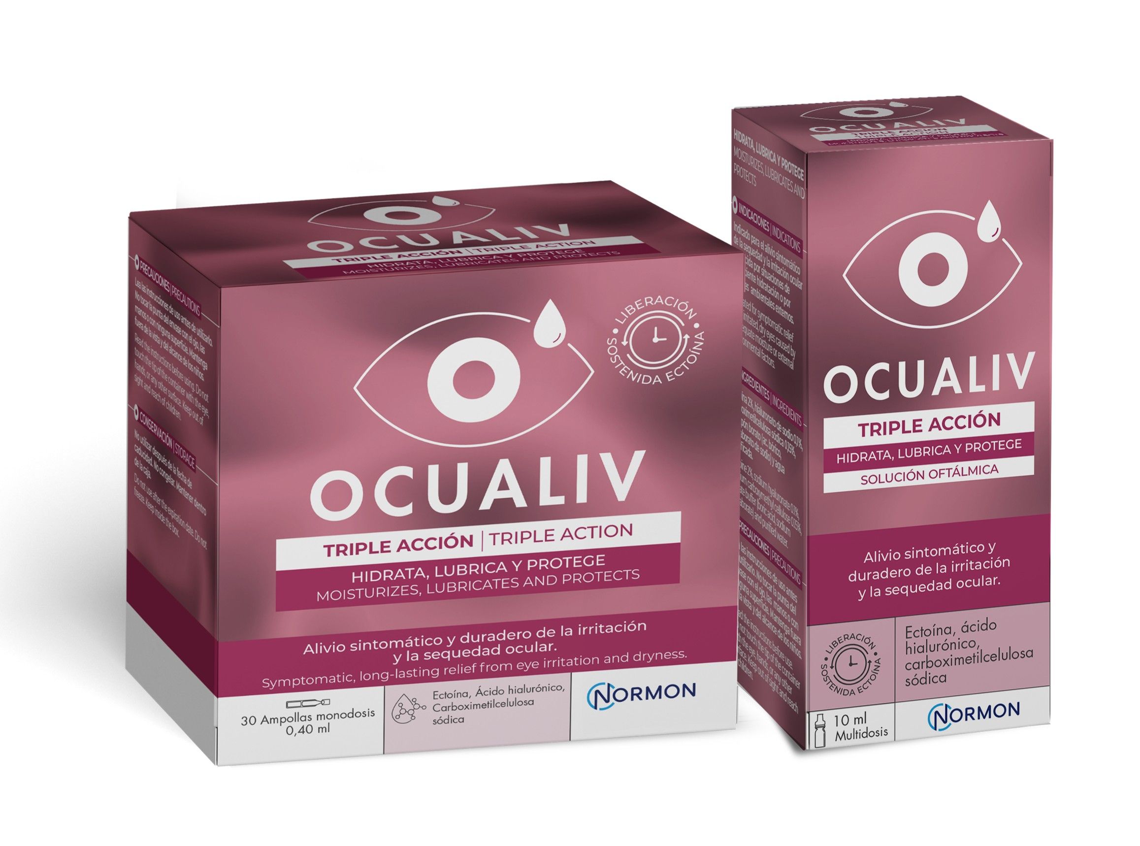 Normon amplía su línea Ocualiv con el nuevo colirio Ocualiv Triple Acción para el cuidado ocular
