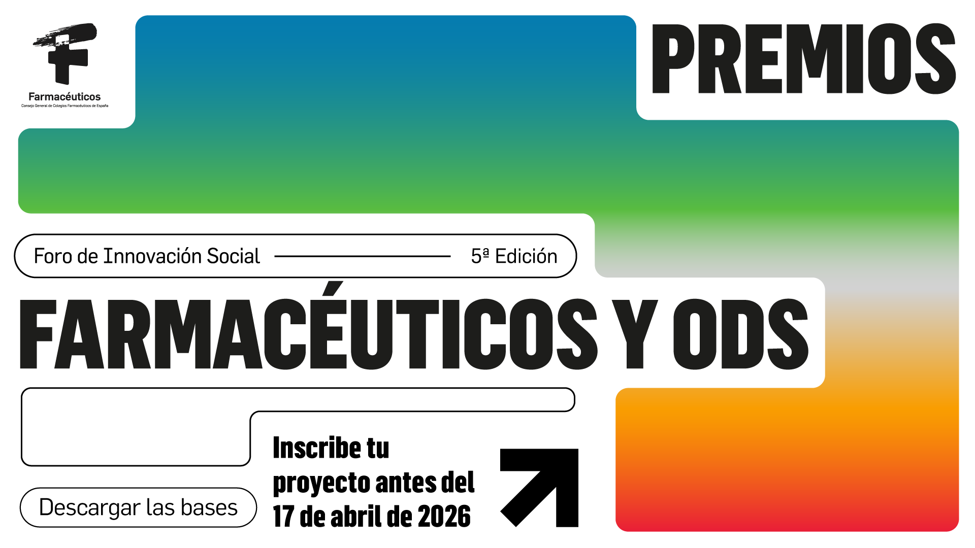 Abierta la convocatoria de los V Premios a la Innovación Social: Farmacéuticos y ODS