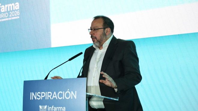 César Hernández durante su intervención