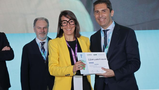 Elena Llorente fue galardonada en la categoría Gestión