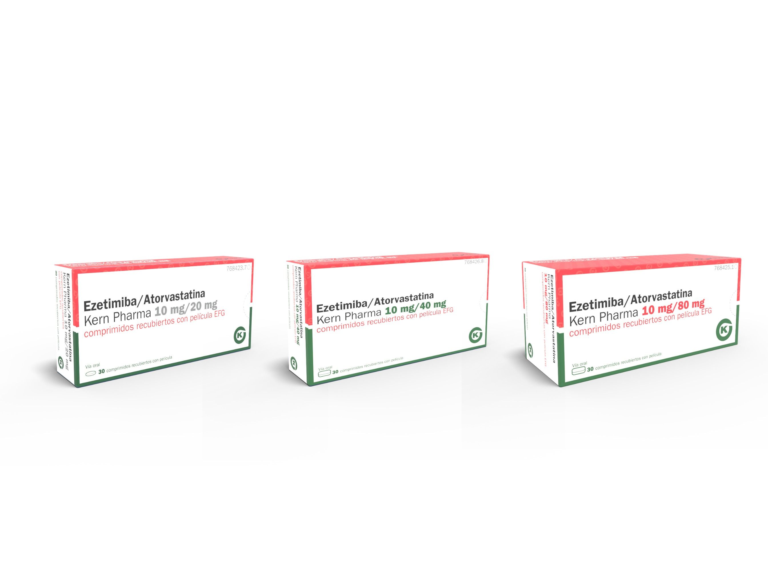 Kern Pharma amplía su vademécum cardiovascular con la combinación ezetimiba/atorvastatina