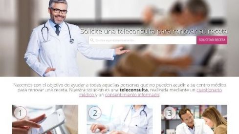 Crean la primera plataforma de receta médica online