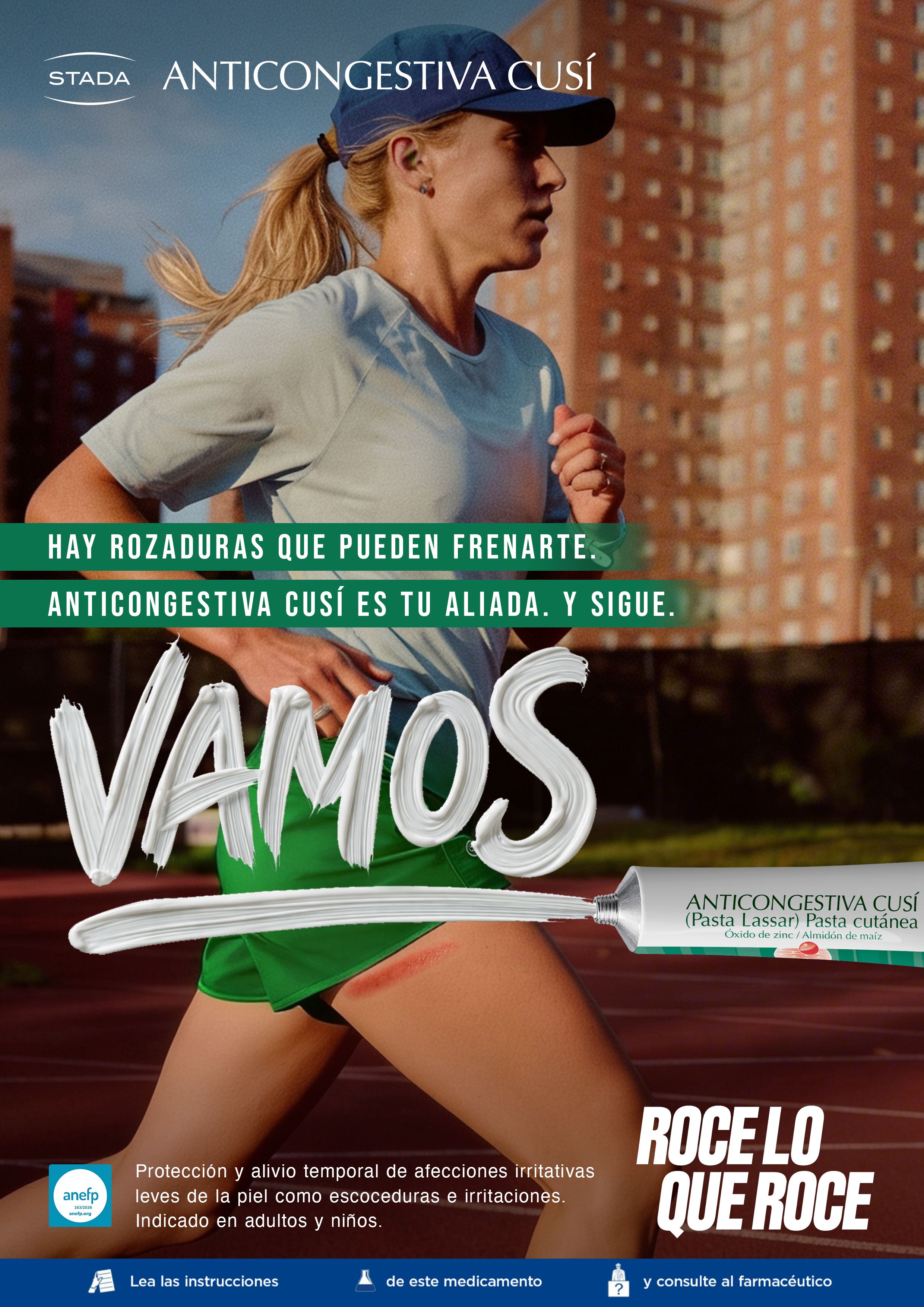 ‘Roce lo que roce’, la nueva guía de Anticongestiva Cusí para el entrenamiento