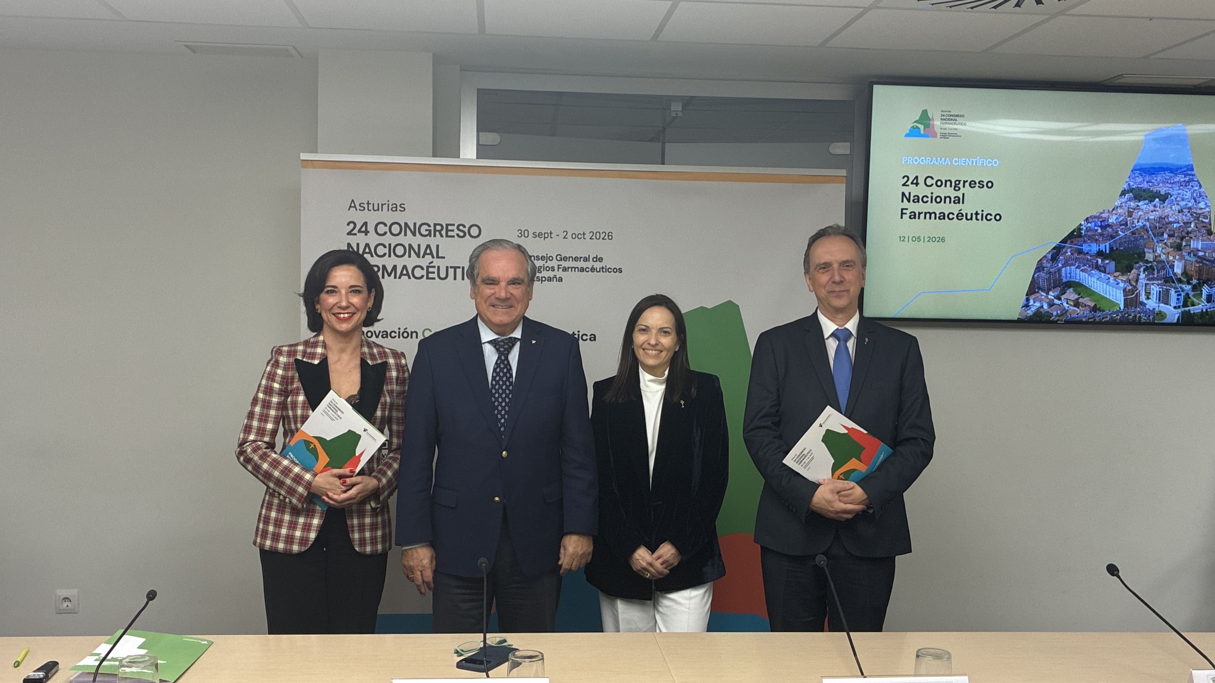 El 24 Congreso Nacional Farmacéutico abordará el futuro regulatorio, la innovación y la evolución asistencial de la farmacia