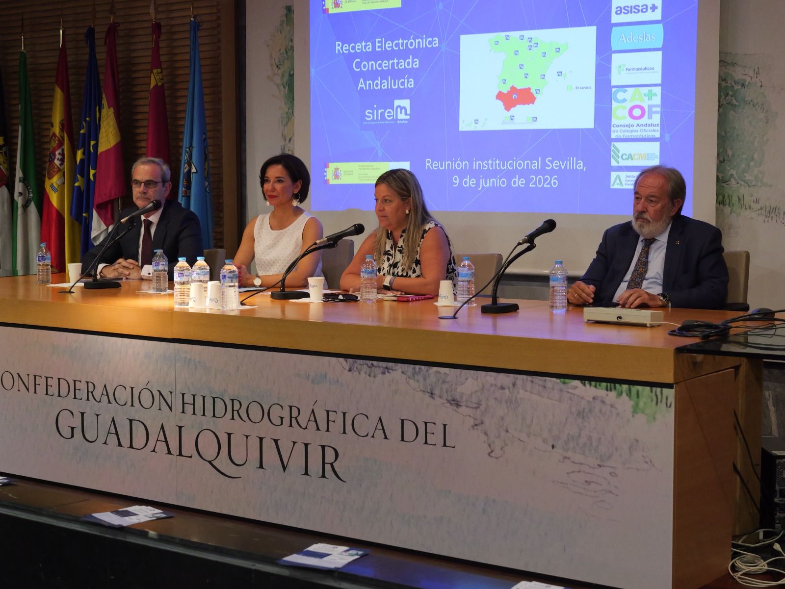 Reunión técnica para la puesta en marcha de la receta electrónica concertada en Andalucía.