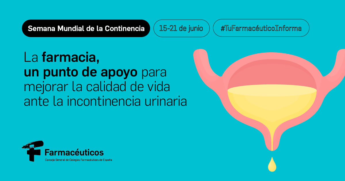 La farmacia refuerza su papel en la detección y el abordaje de la incontinencia urinaria