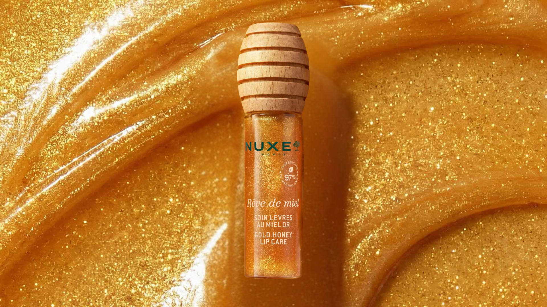 NUXE lanza Rêve de Miel Gold: el nuevo tratamiento labial con brillo dorado inspirado en la miel